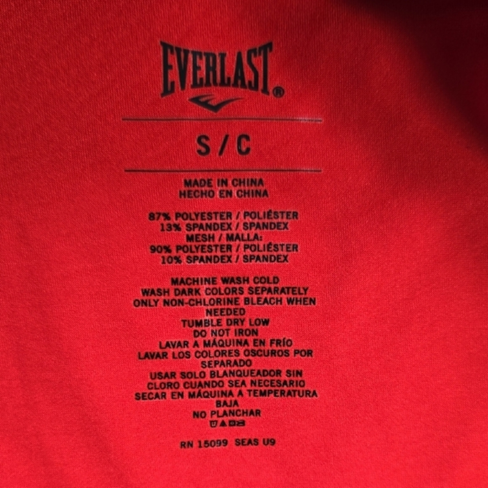 Everlast Red Boxer Briefs Athletic Fit - Picture 2 of 4